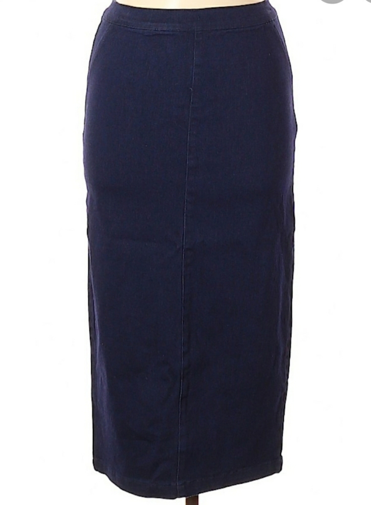 iJeans by Buffalo Dark Navy Denim Pencil Skirt